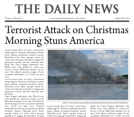 Terrorist Attack on Christmas Morning Stuns America
